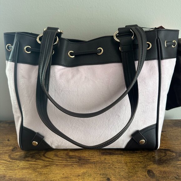 New Juicy Couture Classic Scottie Dogs Daydreamer Viral Tote Shoulder Bag Pink - Picture 4 of 8